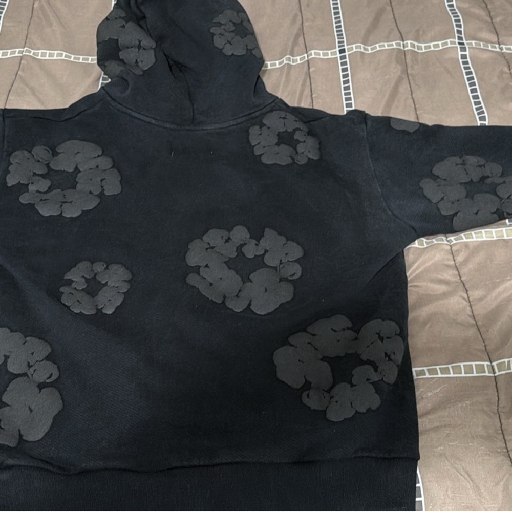 Men's Black Lightweight Hoodie Jacket - Brand Not Visible